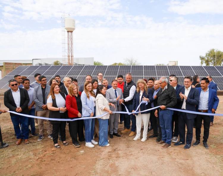 Inauguración en Chepes de otro Parque Solar Fotovoltaico