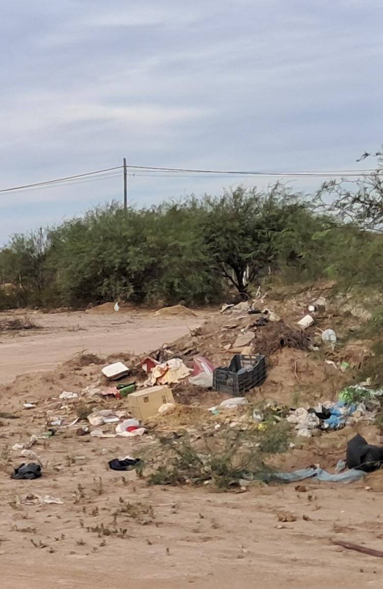 Chepes: Vecinos denuncian a un comerciante por arrojar basura en un baldío