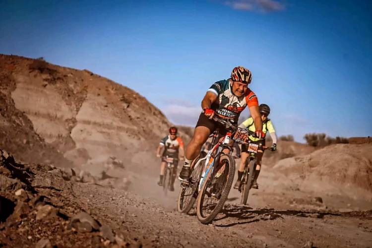 Juan Carlos Cuello representó a Chepes en el Desafío Valle de la Luna