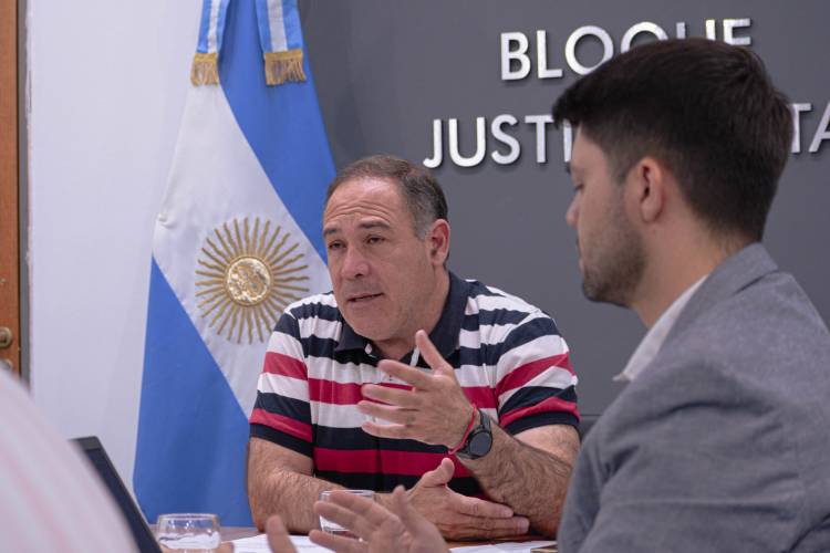 El Diputado electo de Chepes Cristian Pérez aspira a presidir el bloque del PJ