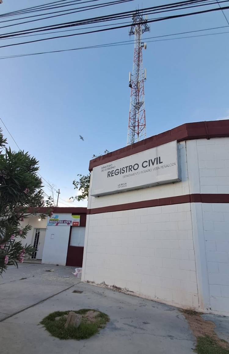 Chepes: el Registro Civil quedó sin energía por un cambio de titularidad del servicio