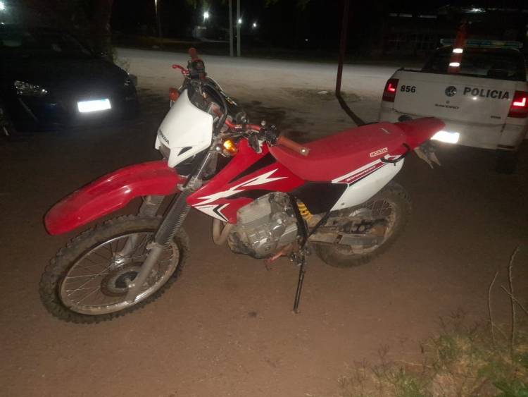 El Portezuelo: Motociclista sufrió una caída en Ruta Provincial 28 tras un desperfecto en el neumático