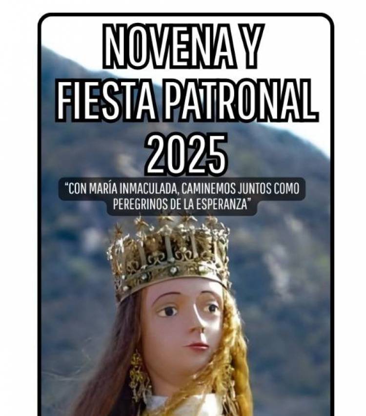Chepes: fiesta patronal en honor a la purisima concepción