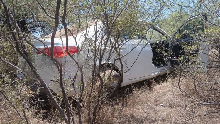 Automóvil derrapó en el acceso norte de Chamical: dos mujeres fueron asistidas