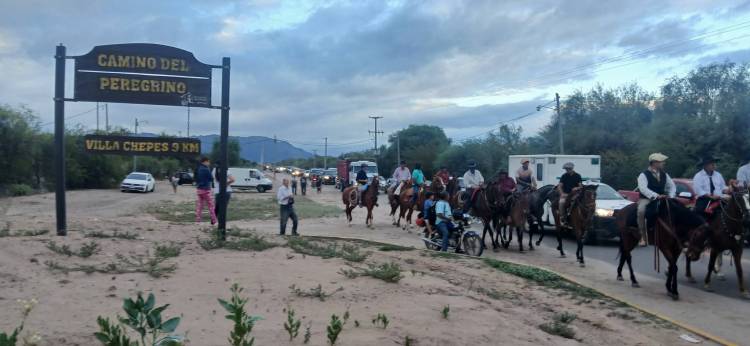 La imagen de la Virgen ya está en Chepes y comienzan las actividades religiosas