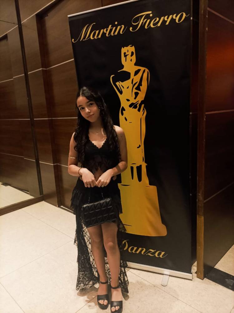 Milena Fernández Vega representará a La Rioja en la gala de los Premios Martín Fierro en Danza