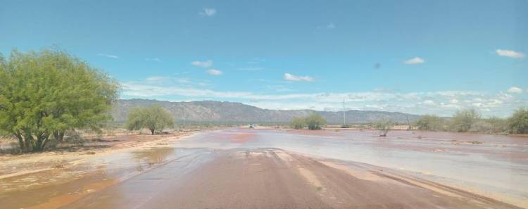 Solicitan circular con extrema precaución por Ruta Nacional N° 74