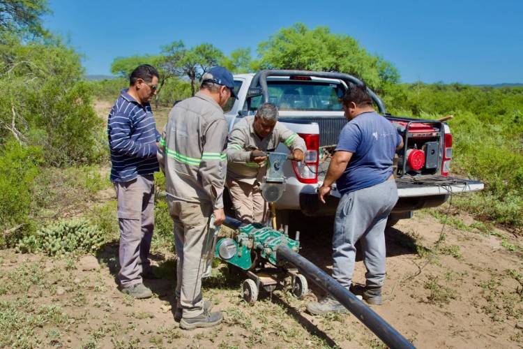 Chelcos: avanza la construcción del nuevo acueducto