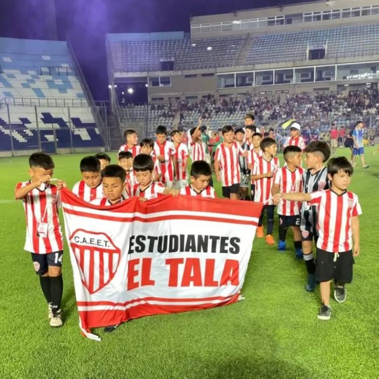Estudiantes El Tala se consagró campeón en el Mundialito Infantil de San Juan
