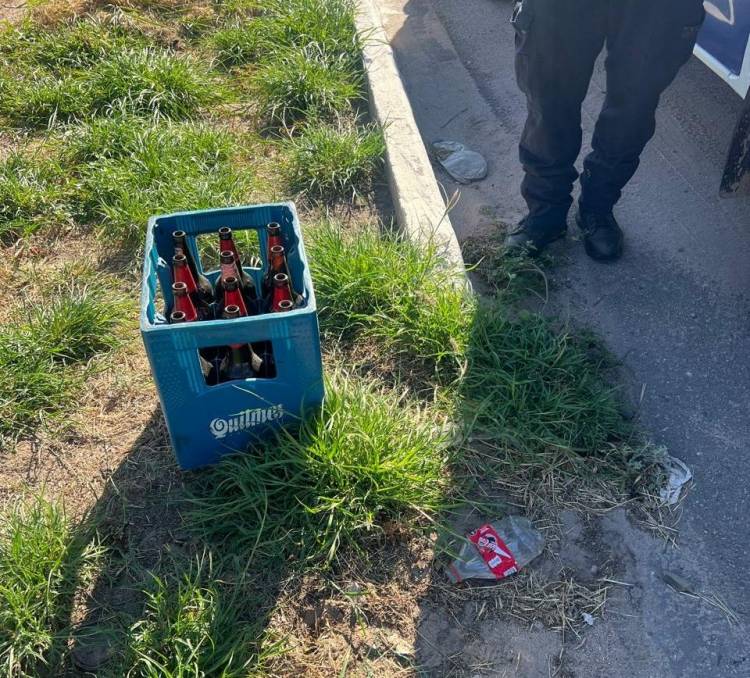 Chepes: dos jóvenes fueron detenidos tras robar cerveza de un camión repartidor
