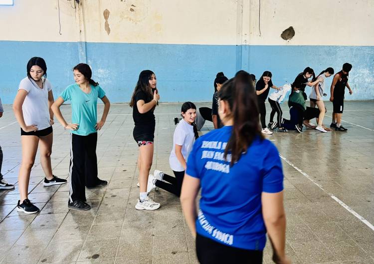 El regreso al Club Comercio: la Educación Física que despertó recuerdos y nostalgias