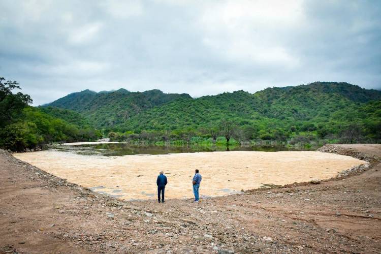 Chamical: destacan el funcionamiento de obras hídricas tras las últimas lluvias