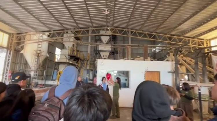 Estudiantes de la E.P.E.T. Nº1 de Chepes realizaron una visita técnica a Cerdos de los Llanos