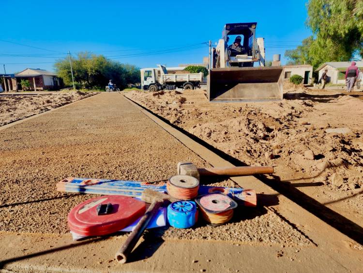 Avanzan las obras de transformación en los barrios 14 de Mayo y La Tablada