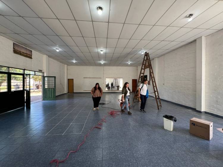 Continúan las mejoras en el Polideportivo Municipal