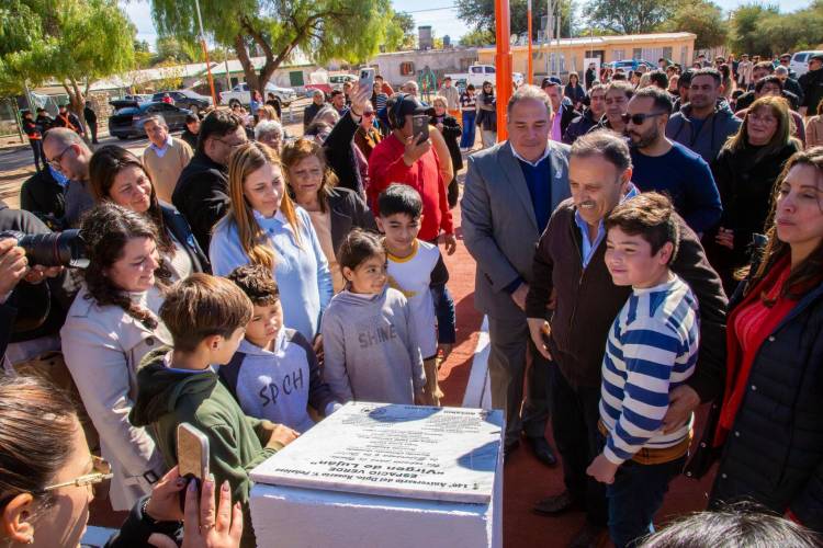 Inauguraron el espacio verde “Virgen de Luján” para fortalecer la integración comunitaria