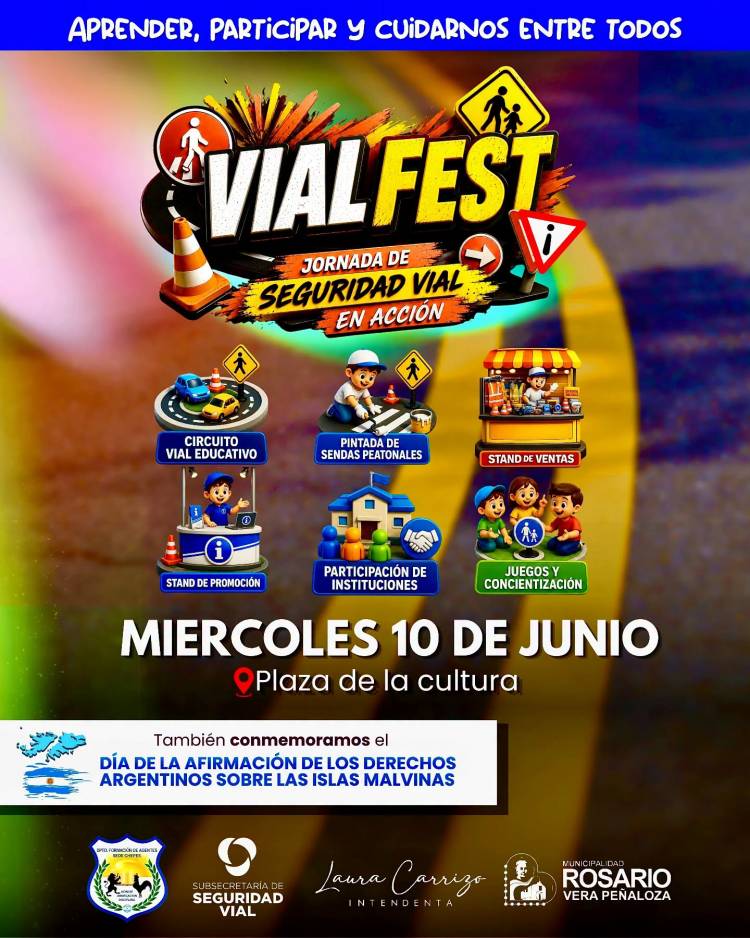 VIAL FEST: una jornada para aprender, jugar y construir una cultura vial más segura