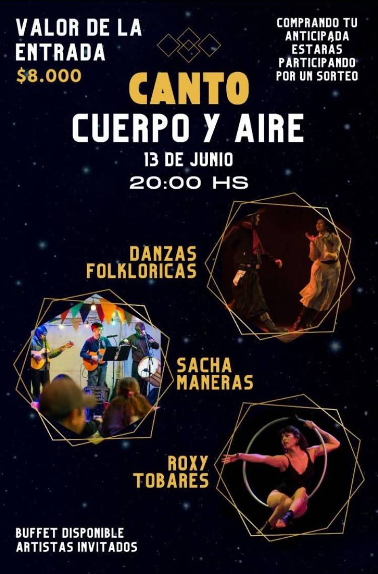 "Canto, Cuerpo y Aire": una propuesta artística innovadora llega al Multiespacio Luis Ángel Oviedo