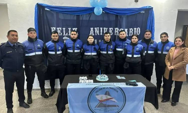 La Unidad de Control de Tránsito y Seguridad Vial de Chepes celebró 11 años de servicio