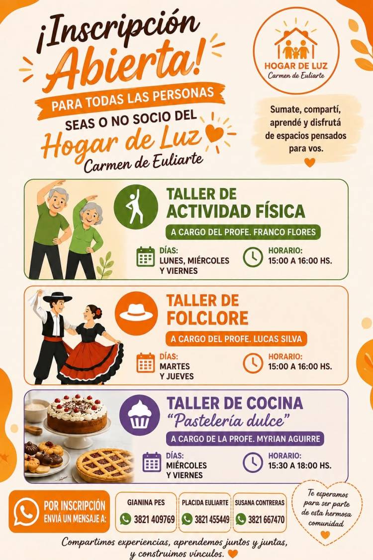 El Hogar de Luz "Carmen de Euliarte" amplía sus actividades y avanza con importantes mejoras en su predio