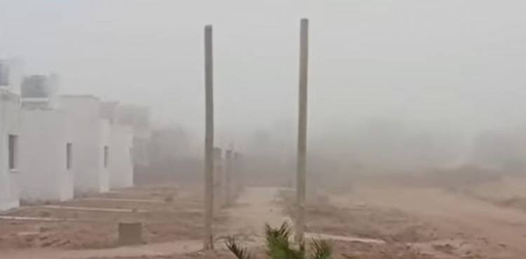 Emiten advertencia amarilla en el departamento Rosario Vera Peñaloza por fuertes ráfagas de viento