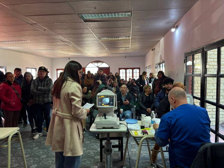 Chepes: más de 200 personas accedieron a controles oftalmológicos gratuitos