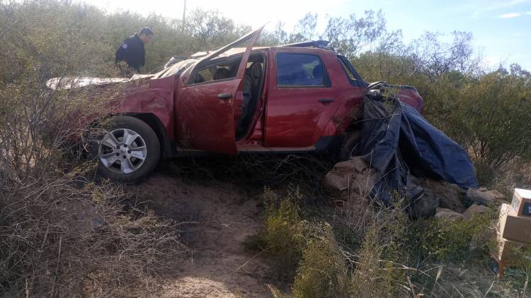 Un hombre murió tras volcar con su camioneta en la Ruta 141, cerca de Chepes
