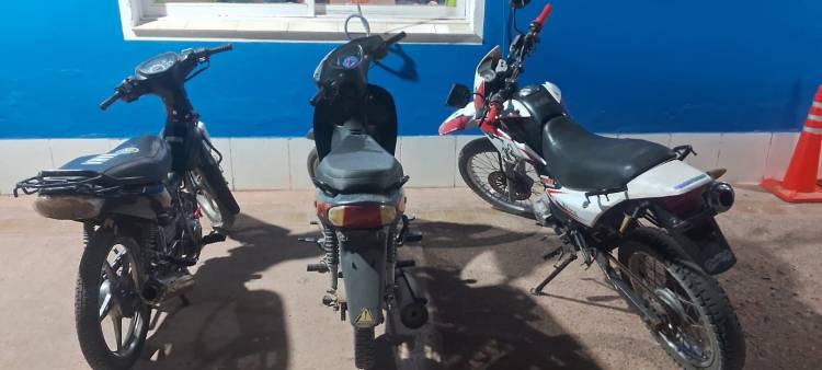 El Portezuelo: Motocicletas retenidas por maniobras peligrosas