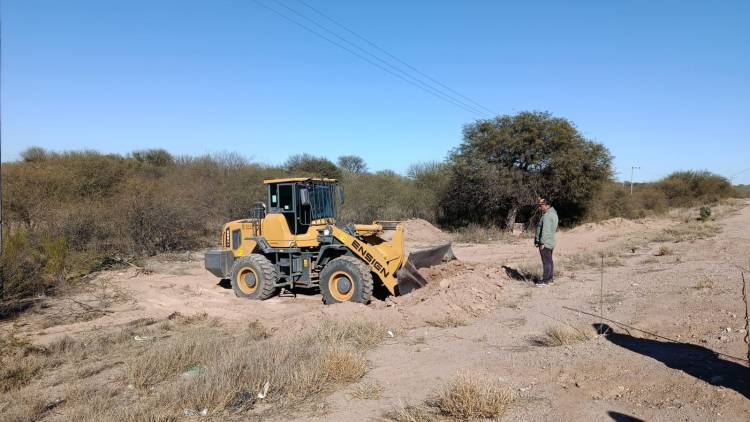 Chepes: Aclaran que la obra sobre Ruta Provincial N.º 29 se ejecuta en terrenos pertenecientes a Vialidad Provincial
