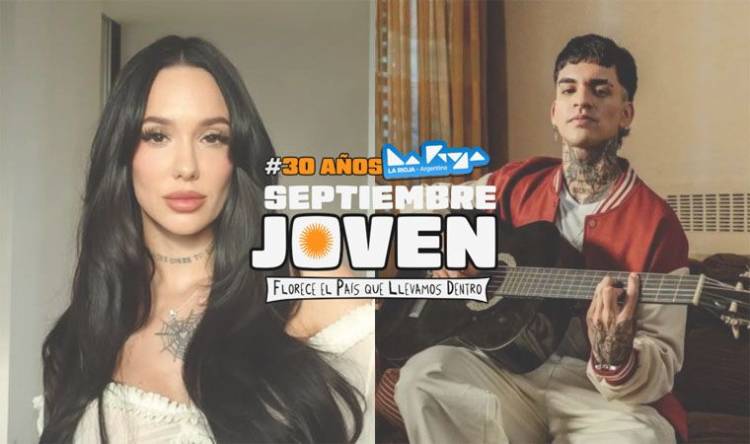 Confirmado: La Joaqui y Valen Vargas cierran el "Septiembre Joven" el domingo 27