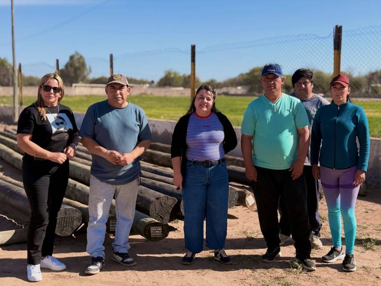 El Municipio acompaña las mejoras en el Club Rieles Argentinos