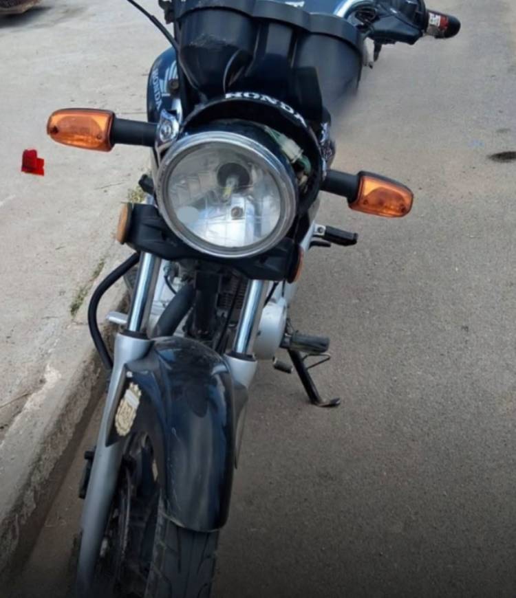 Chepes: una motociclista resultó lesionada tras caer de su rodado
