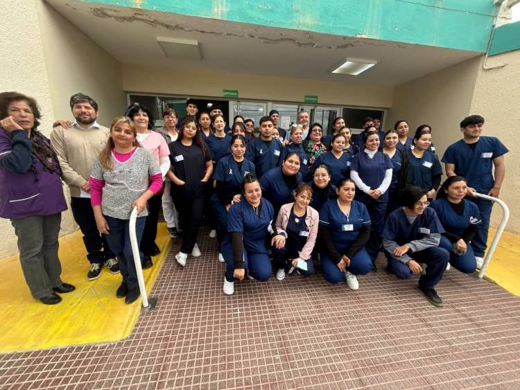 El Hospital Luis Pasteur de Chepes recibió a una segunda tanda de estudiantes de Enfermería